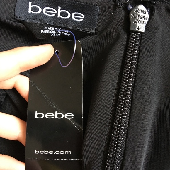 Bebe Lucille lace trim pointe dress - Picture 7 of 7